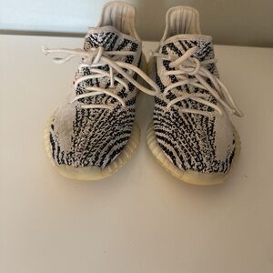 Yeezy Zebra Pattern Sneakers